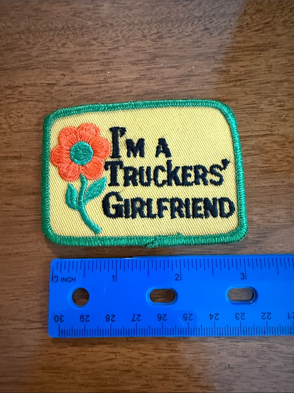 ‘I'm a Truckers' Girlfriend' Embroidered Patch